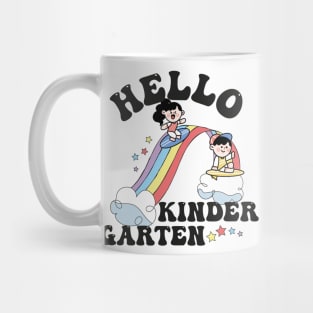 Little Hands Rainbow Teacher Girls Boys Kindergarten Mug